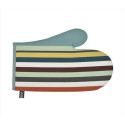 "Mauleon celadon" Moufle coton toile basque 30x19cm Artiga