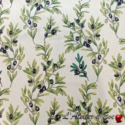 Nappe enduite "Olives" Valdrôme Fabrication française