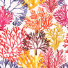 Celine coated Thevenon floral fabric
