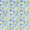 Finn Toile cirée Pinbox 5088-335 finition brillante Sketch Prestigious Textiles