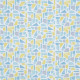 "Elmer" Toile cirée Océan 5086-711 finition brillante Prestigious Textiles