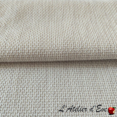 Coupon 50cmx140cm recycled yarn fabric "Galdor" Collection Naturally from Casal