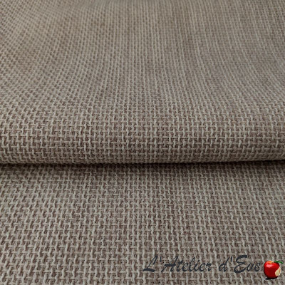 Coupon 50cmx140cm recycled yarn fabric "Galdor" Collection Naturally from Casal