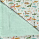 Child blanket 70x100cm cotton made in France