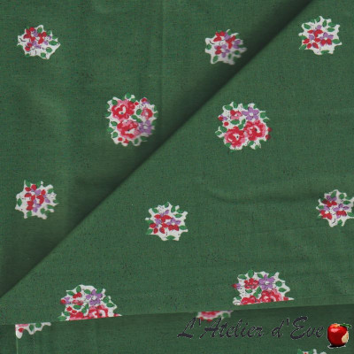 Provençal tablecloth "Flowers" 1m40 x 3m Made in France