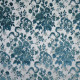 Rideau jacquard "Rubens" -Bleu Nattier 12 Fabrication Française