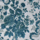 Rideau jacquard "Rubens" -Bleu Nattier 12 Fabrication Française