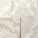 Dos tissu jacquard "Boccador"- Fond Naturel-Thevenon