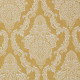 Tissu jacquard "Boccador"- Fond Moutarde-Thevenon