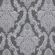 Tissu jacquard "Boccador"- Fond Gris-Thevenon