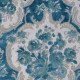 Tissu jacquard "Joséphine"- Bleu Nattier 11796-12- Casal