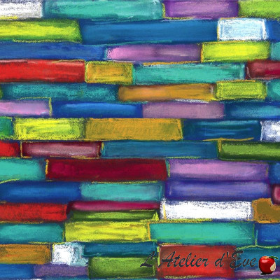 Cotton fabric "Bancau"- Esterelle
