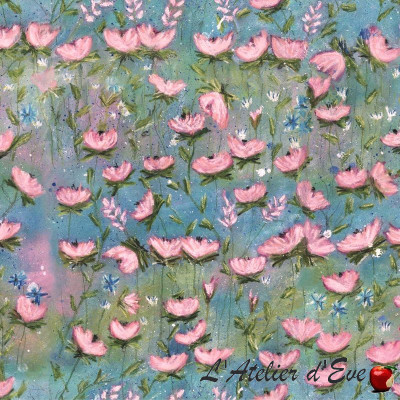 Cotton fabric "Ciste"- Esterelle