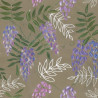 Tissu suédine velours Glycine- Esterelle