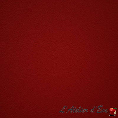 Coupon 85x 140cm "Wayne" Western Casal Grainy Faux Leather Fabric