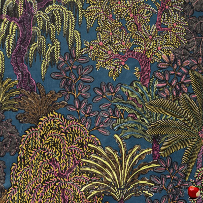 Thevenon "Majorelle" Velvet Fabric