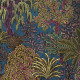 rideau-oeillets-velours-majorelle-jaune-fond-bleu-canard