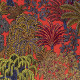  rideau-oeillets-majorelle-coton-jaune-fond-rouge-thevenon
