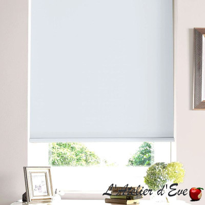 White Gravity Roller Blind