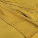 "Como" Plaid 130 x 180cm Gold Fleece