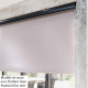 modèle de store avec finition tissu et fixation bloc noir