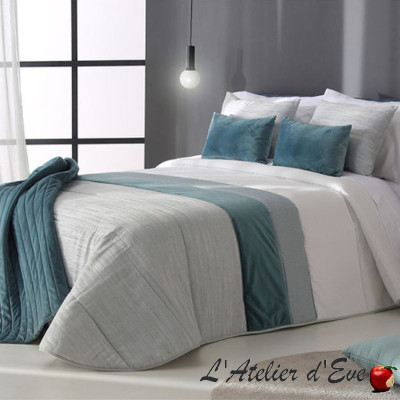 Quilted bedspread + "Adkins" Reig Marti C.03 cushion covers