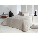 Quilted bedspread + "Edgar" Reig Marti C.01 cushion covers