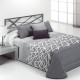 Quilted bedspread + "Edgar" Reig Marti C.08 cushion covers