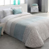 Quilted bedspread + Kylie Reig Marti C.08 cushion covers