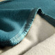 couverture-volta-bleu-paon-naturel-pure-laine-700g/m²-double-face-toison-d-or-fabrique-france