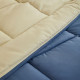 Two-tone "Cocoon" duvet 200g/m² Golden fleece