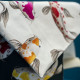 Tissu coton ameublement et siege-Illiade multicolore fond crème-Thevenon