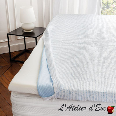 Double-layer "Concerto" mattress topper - 8 cm Golden fleece