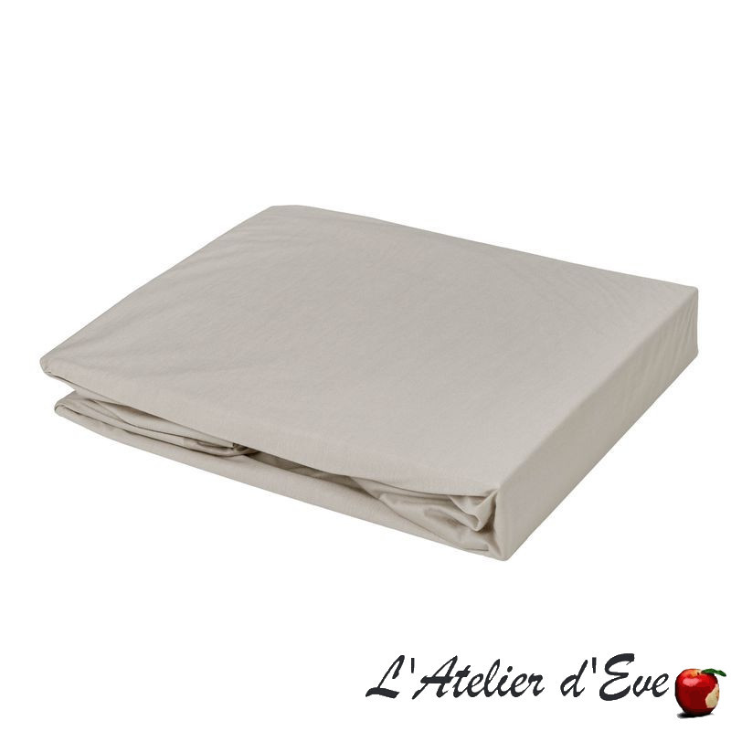 drap housse 120 Jersey extensible 100% coton 57 fils