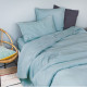 drap-housse-bleu-glacier-100-coton-cap-ferret-linge-de-lit-toison-d-or-