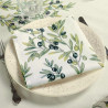 Photo 1 Olives 6 serviettes de table provençales 50x50cm tissu coton Valdrôme