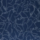 Tissu coton ameublement et siège -Major bleu -Thevenon
