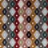 Thevenon Bombay Fairisle Velvet Fabric
