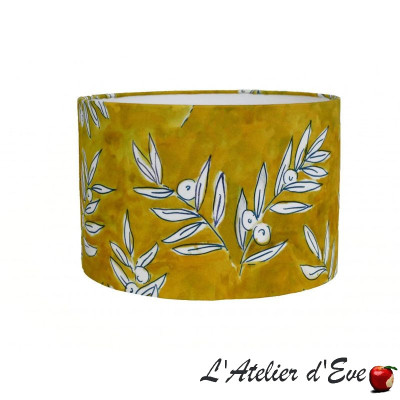 Olivette Yellow Esterelle Fabric Shade
