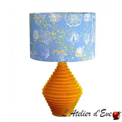 Botanica Blue Esterelle Fabric Shade