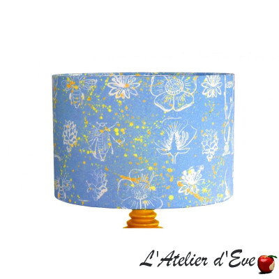 Botanica Blue Esterelle Fabric Shade