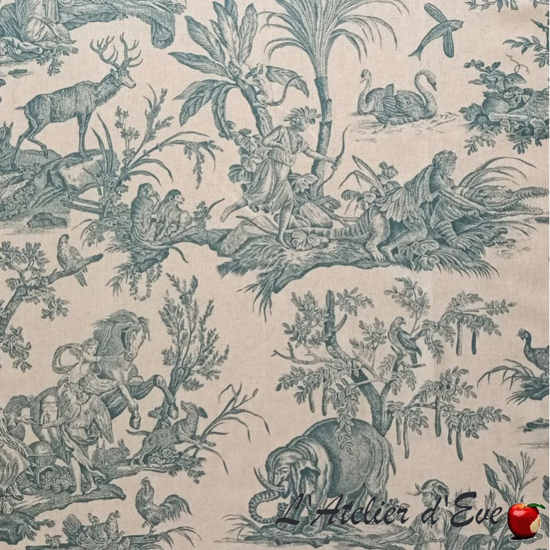 Carmine Red "Paradise" Large Width Toy Canvas