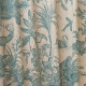  Tissu ameublement Paradise 04-Toile de Jouy-Rouge Carmin