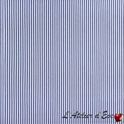Tissu coton ameublement et siège Spritz collection Mix Casal-Bleu Klein 12