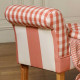  Situation 1 Tissu coton rayures ameublement et siège Punch collection Mix Casal