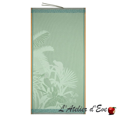 drap-de-plage-amazonie-jade-le jacquard-français