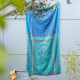 Beach sheet 100x200cm "Holi" Le Jacquard French