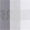 lot-6-serviettes-de-table-fleurs-de-kyoto-brume-le-jacquard-francaisyoto brume Le Jacquard Français