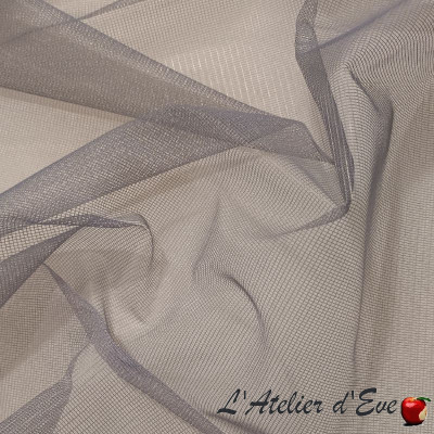 Grey mosquito net fabric - Width 300cm