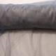 Grey mosquito net fabric - Width 300cm